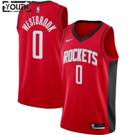 Maillot Basket Houston Rockets Russell Westbrook 0 2020-21 Nike Icon Edition Swingman - Enfant
